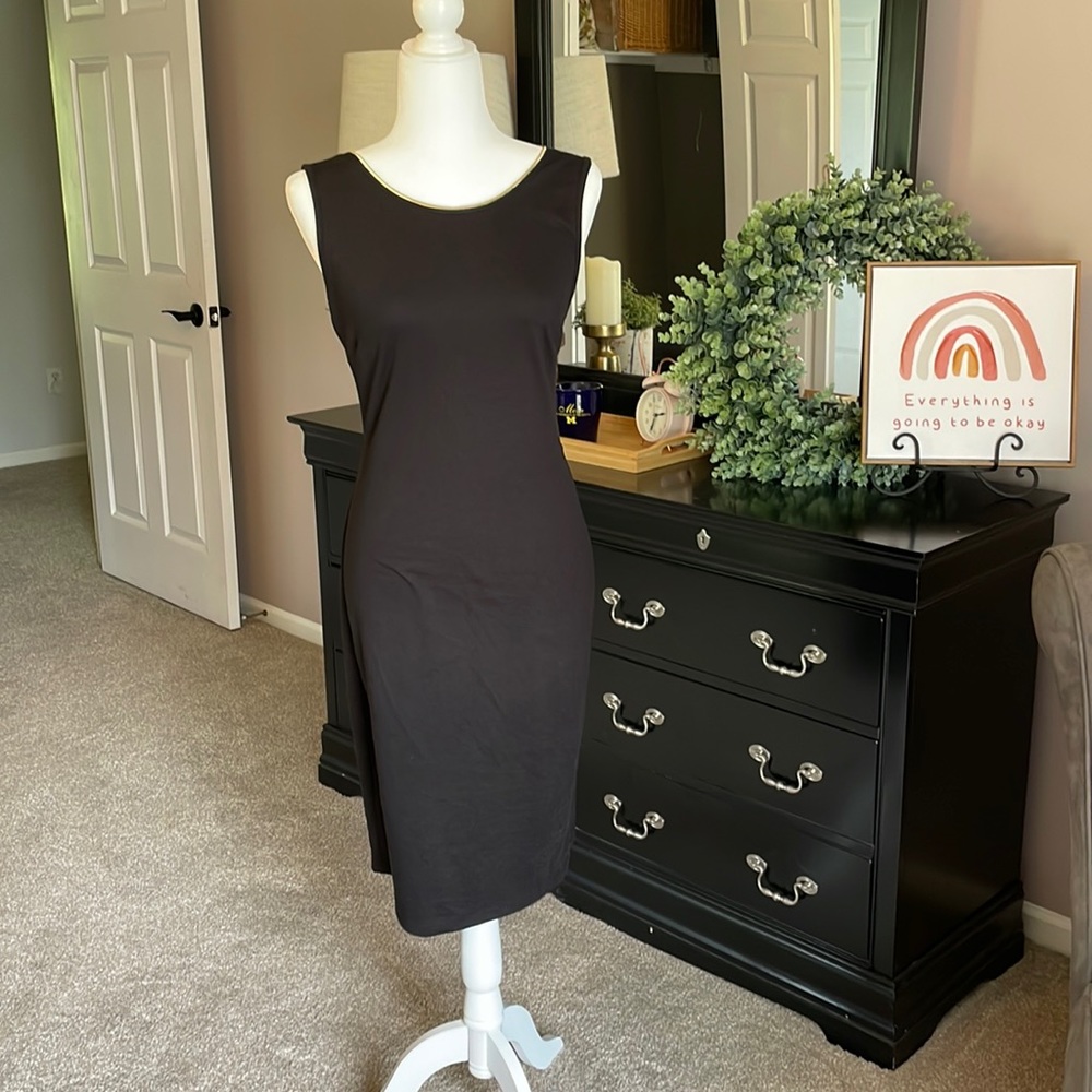 Little Black Dress with a surprise back